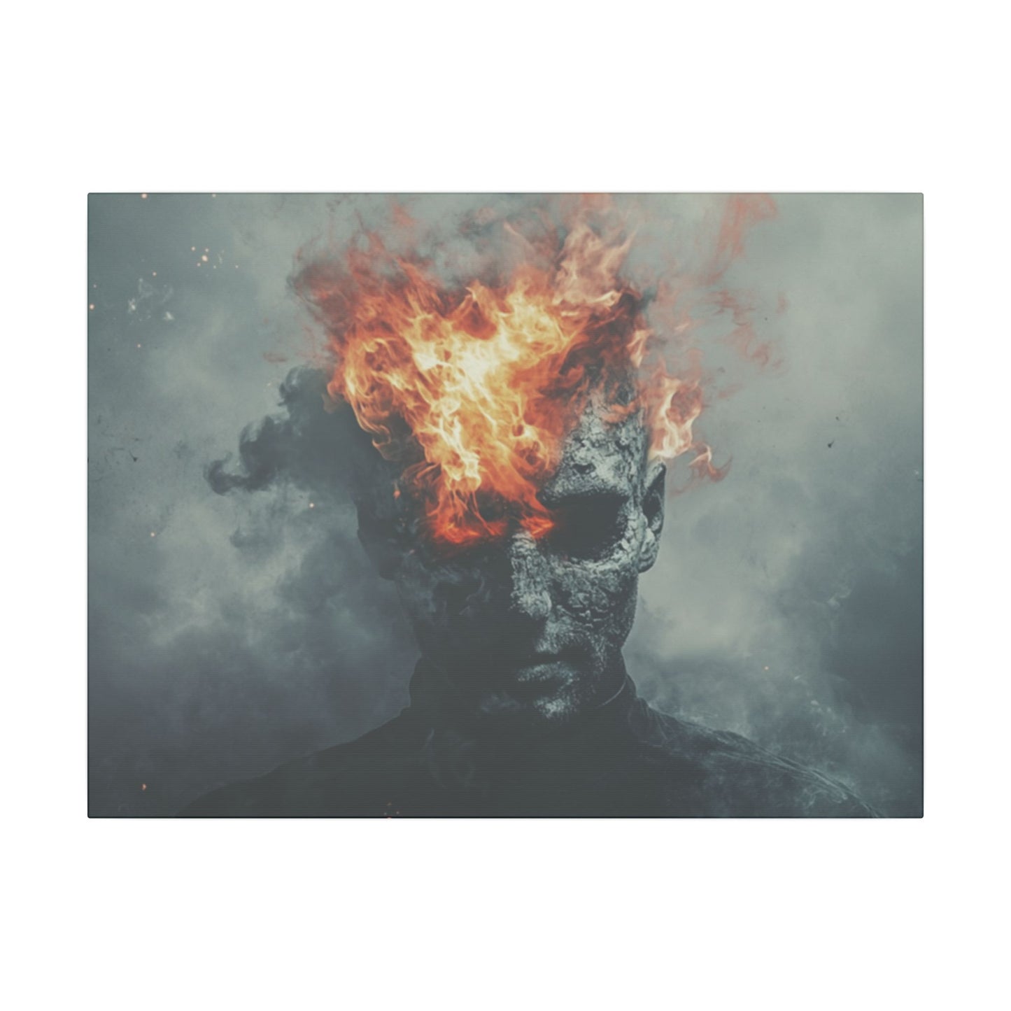 Demons On My Sleeve Wall Canvas