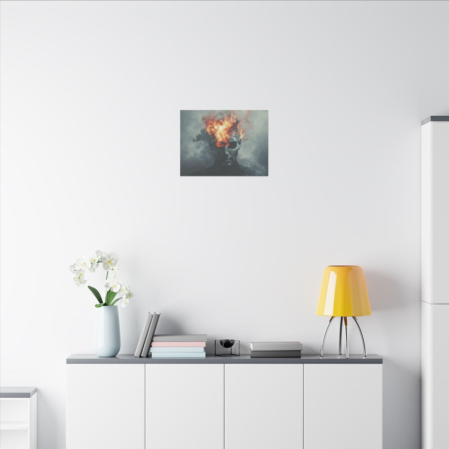 Demons On My Sleeve Wall Canvas