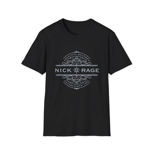 Absolute Heathen Nick Rage Est. 1986 T-Shirt